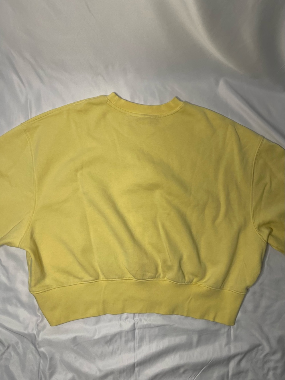 Adidas Women's Yellow Crewneck Sweatshirt - Picture 6 of 16